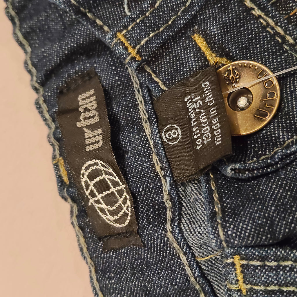New PUMPKIN PATCH denim shorts size 8 boys