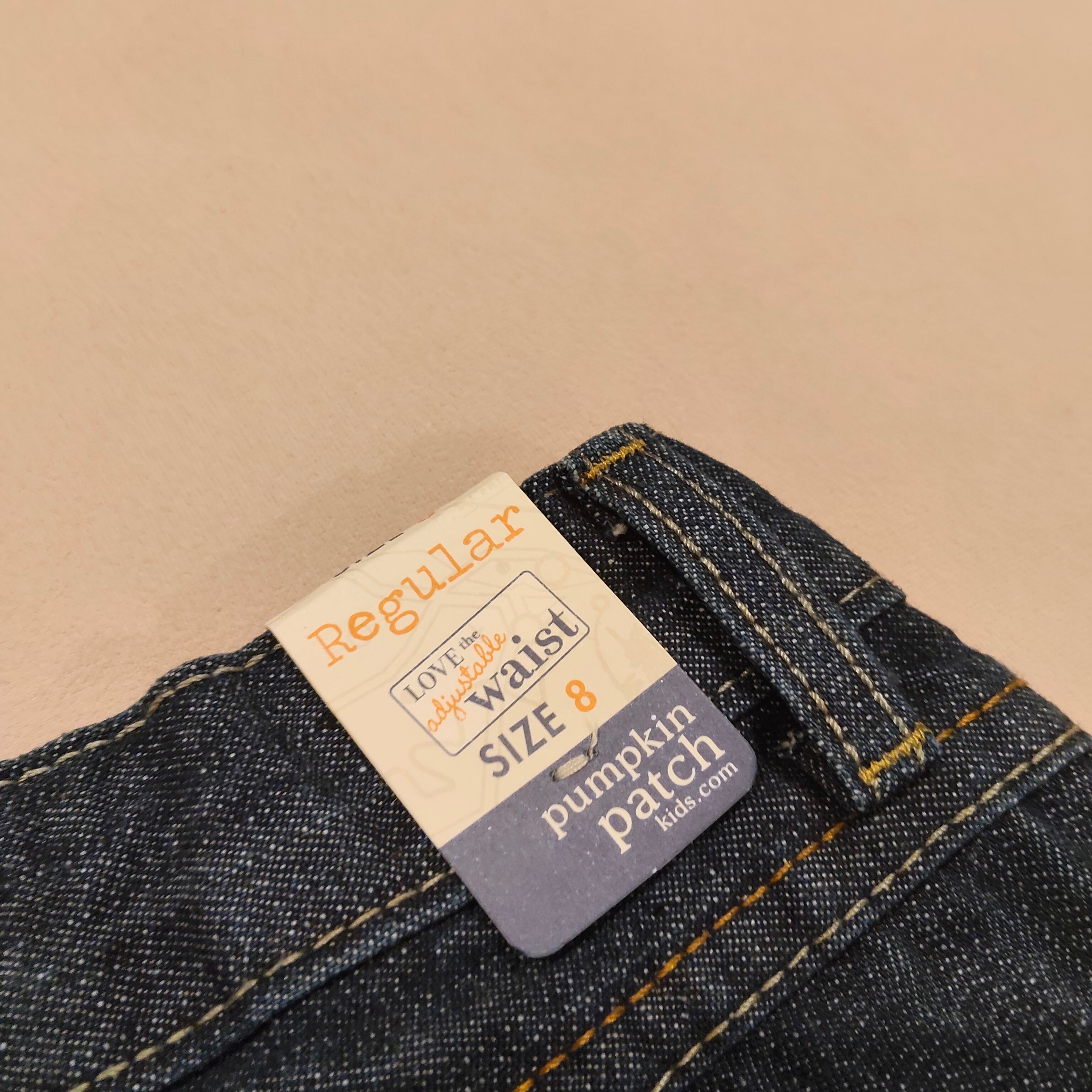 New PUMPKIN PATCH denim shorts size 8 boys