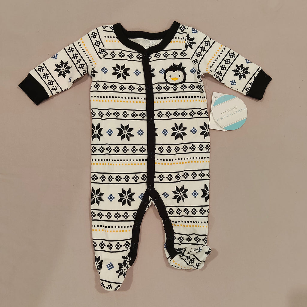 NEW Koala Baby Essentials footed onesie size 0-3m babies