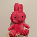 MIFFY Sitting Corduroy bunny soft toy 40cm