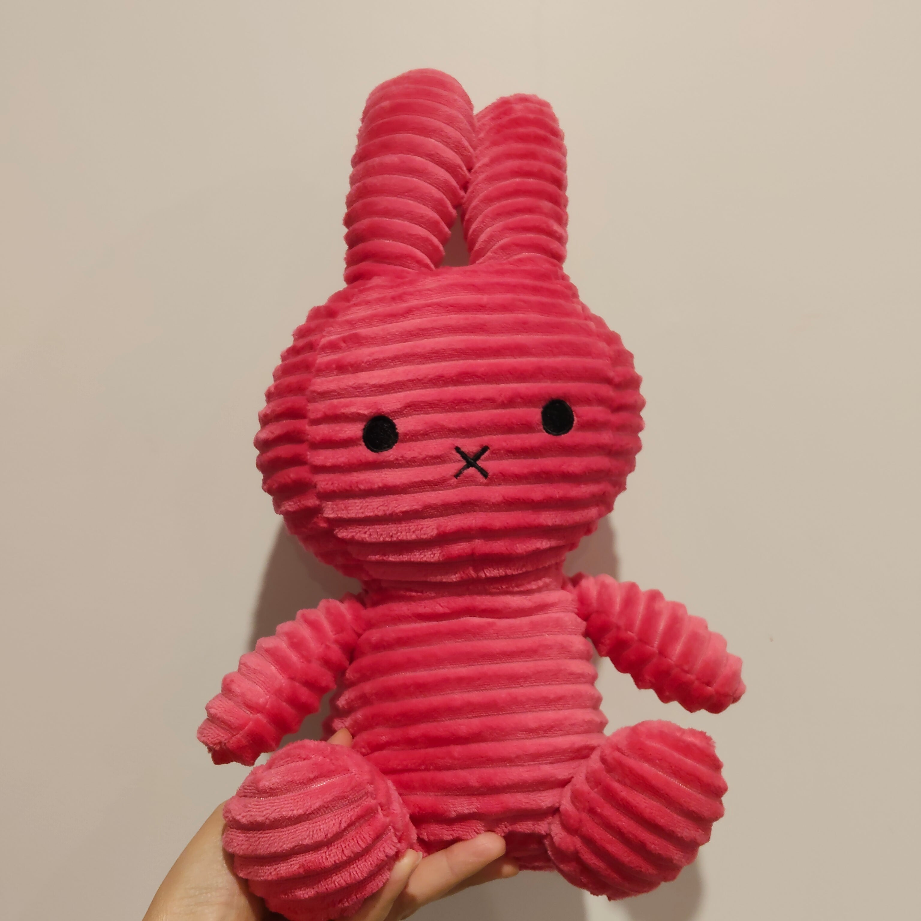 MIFFY Sitting Corduroy bunny soft toy 40cm