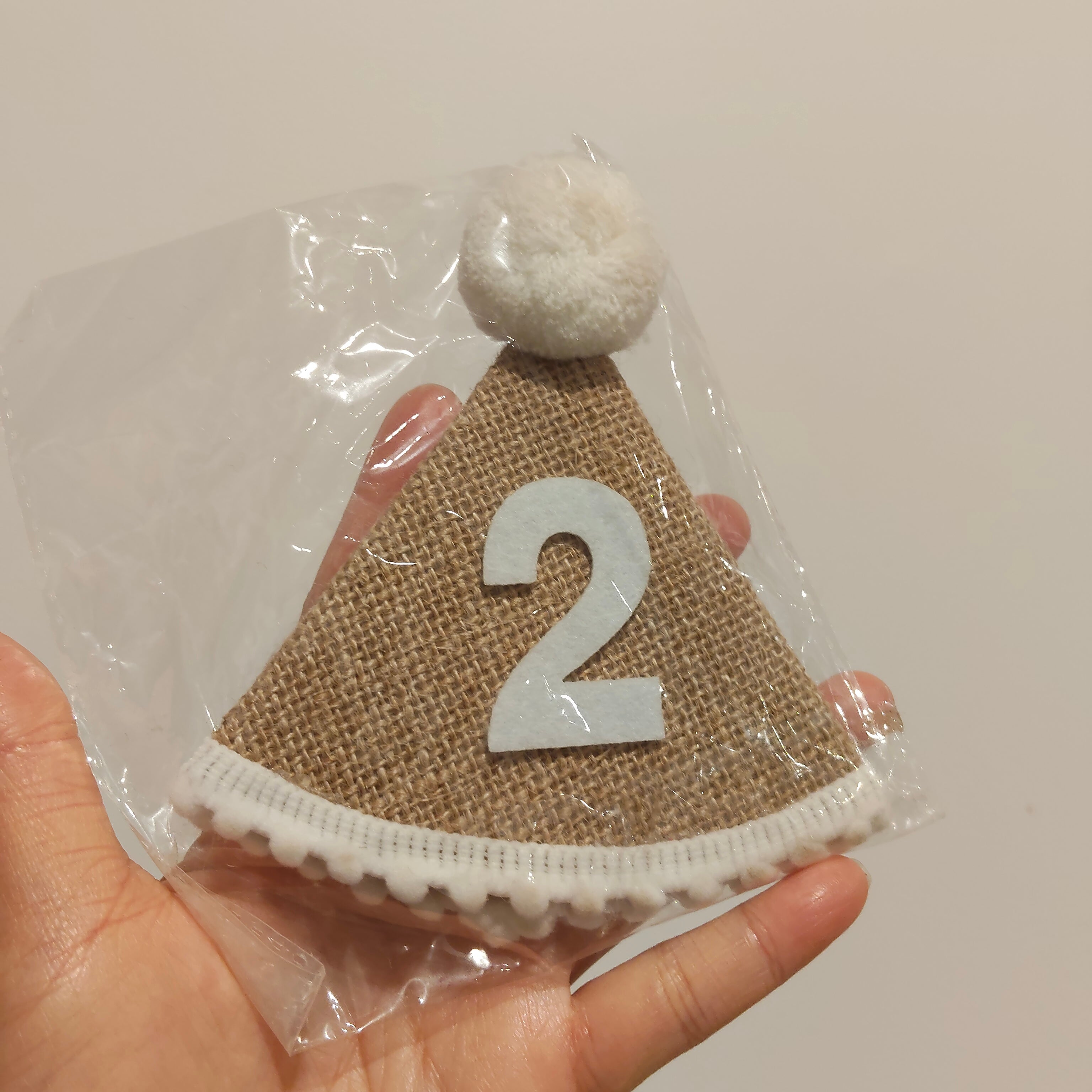 NEW Baby 2nd Birthday Hat Party Headwear