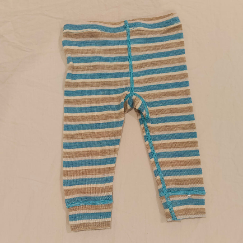Teeny Weeny 100% MERINO leggings size 3-6m babies