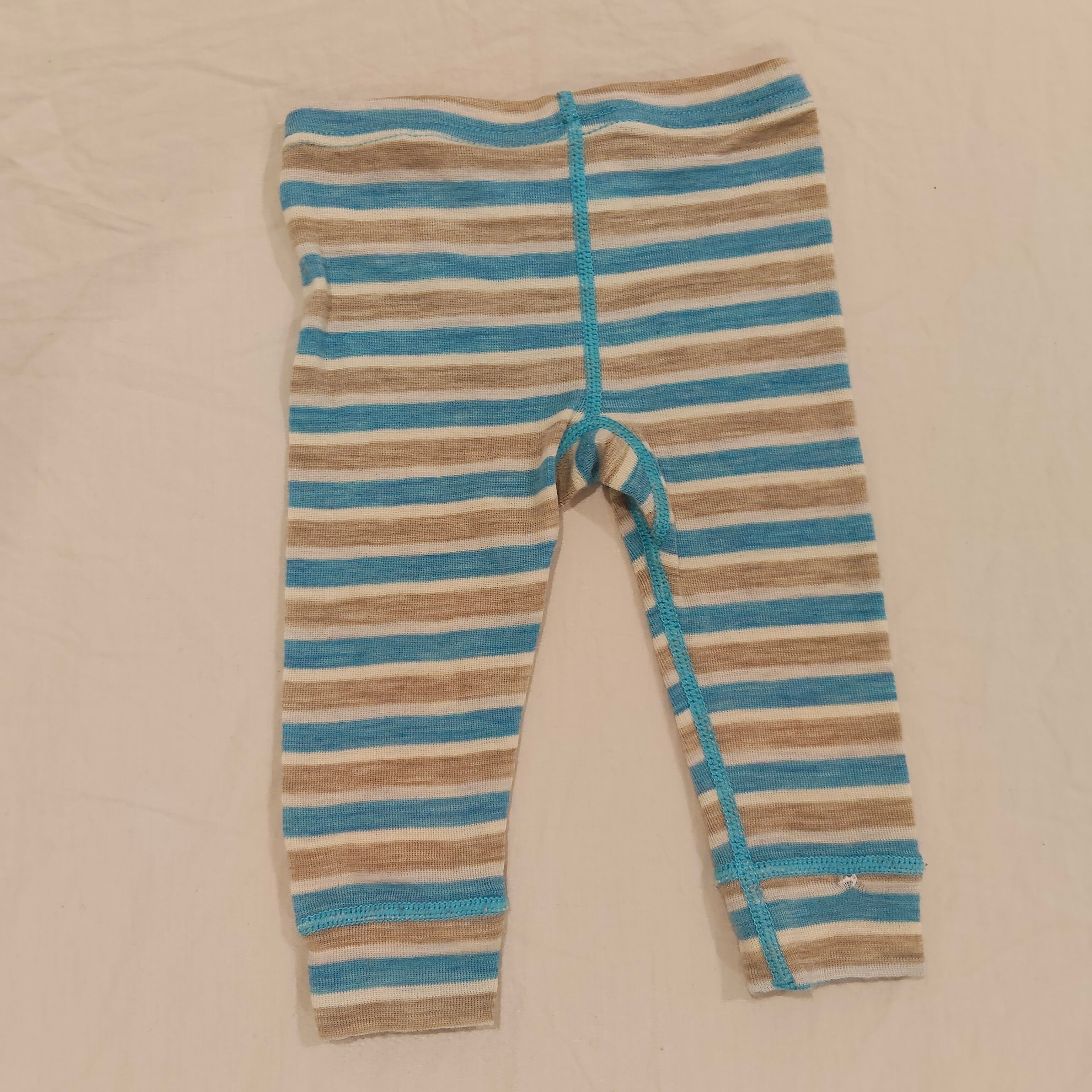 Teeny Weeny 100% MERINO leggings size 3-6m babies
