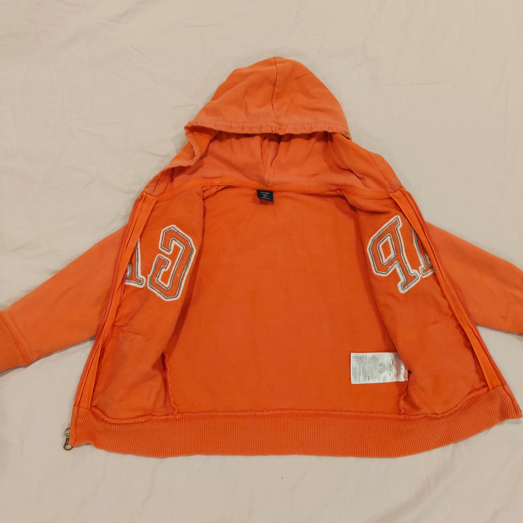 GAP zip up hoodie size 5yrs unisex kids orange