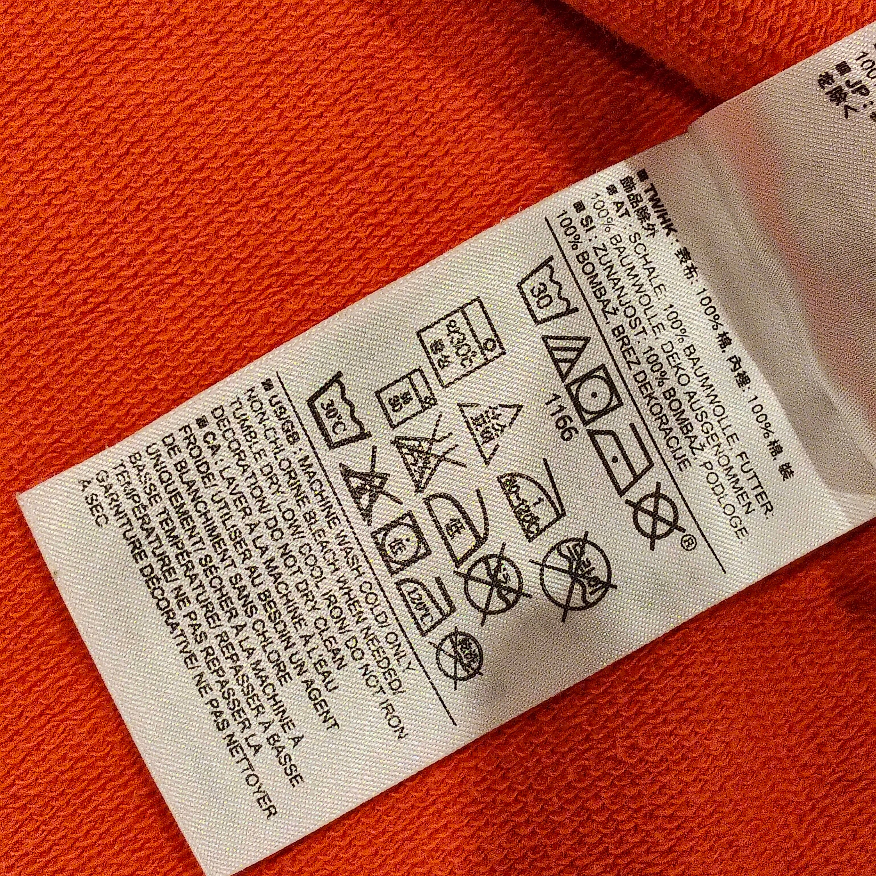GAP zip up hoodie size 5yrs unisex kids orange