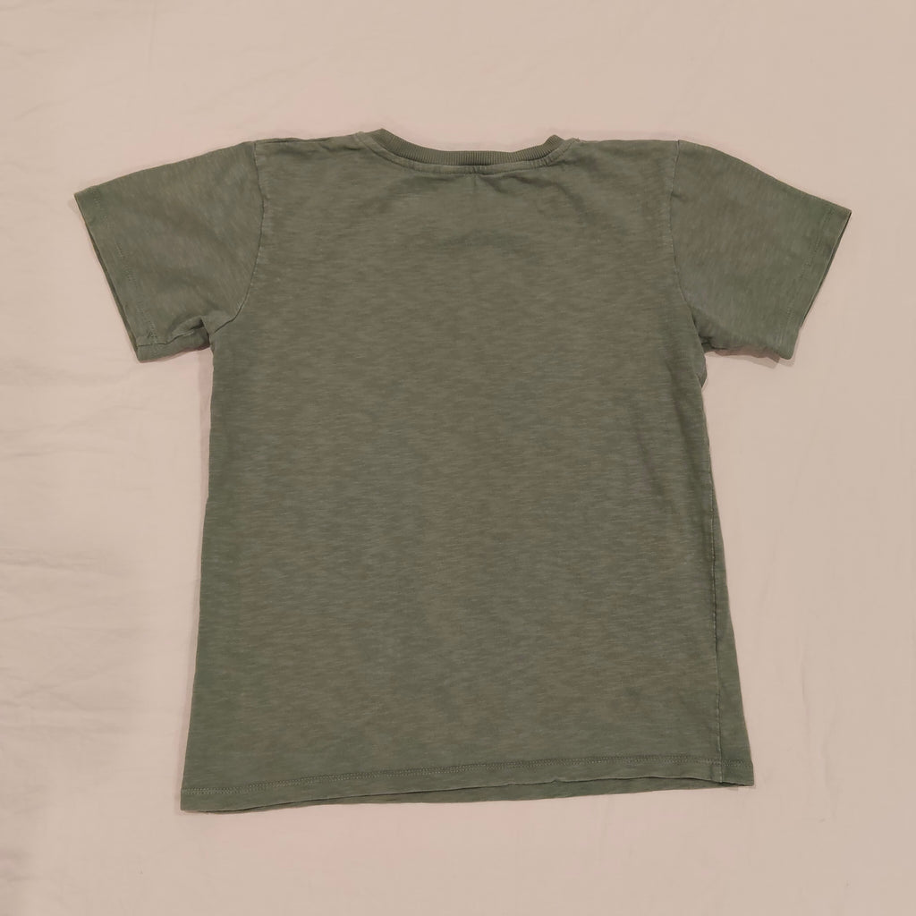 COUNTRY ROAD tee size 12yrs Boys Green Short Sleeve