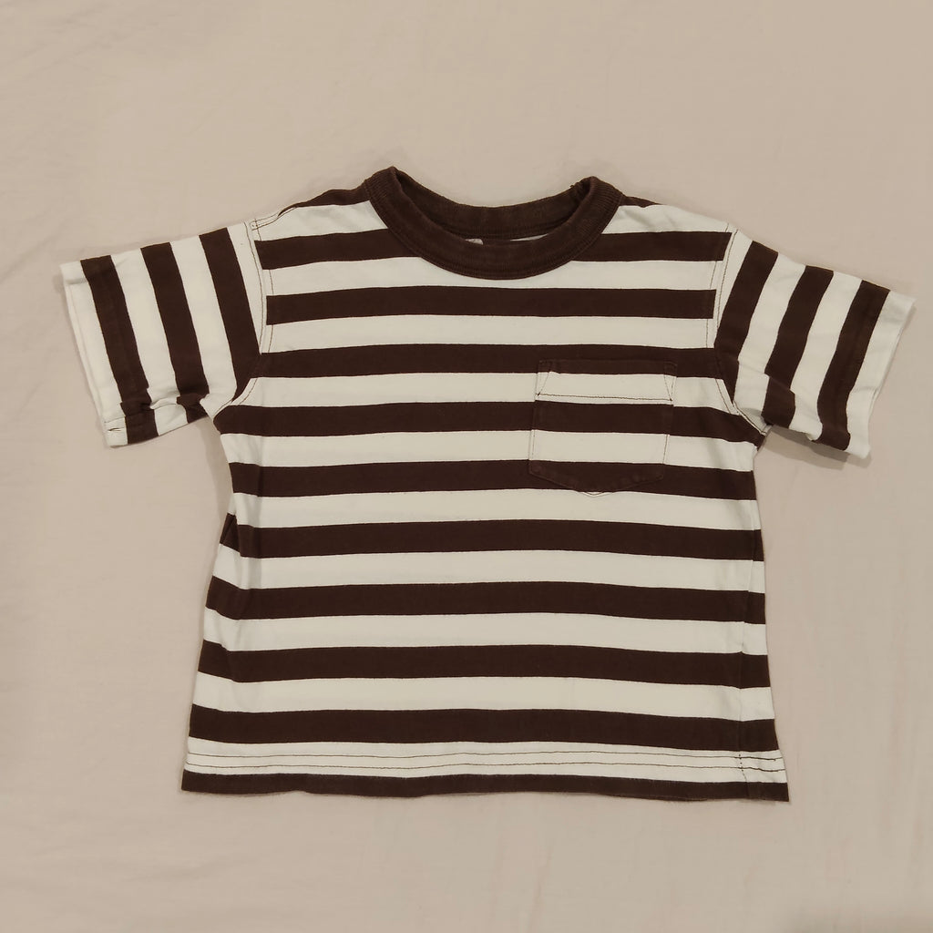 COTTON ON KIDS tee size 3yrs boys Brown Stripes