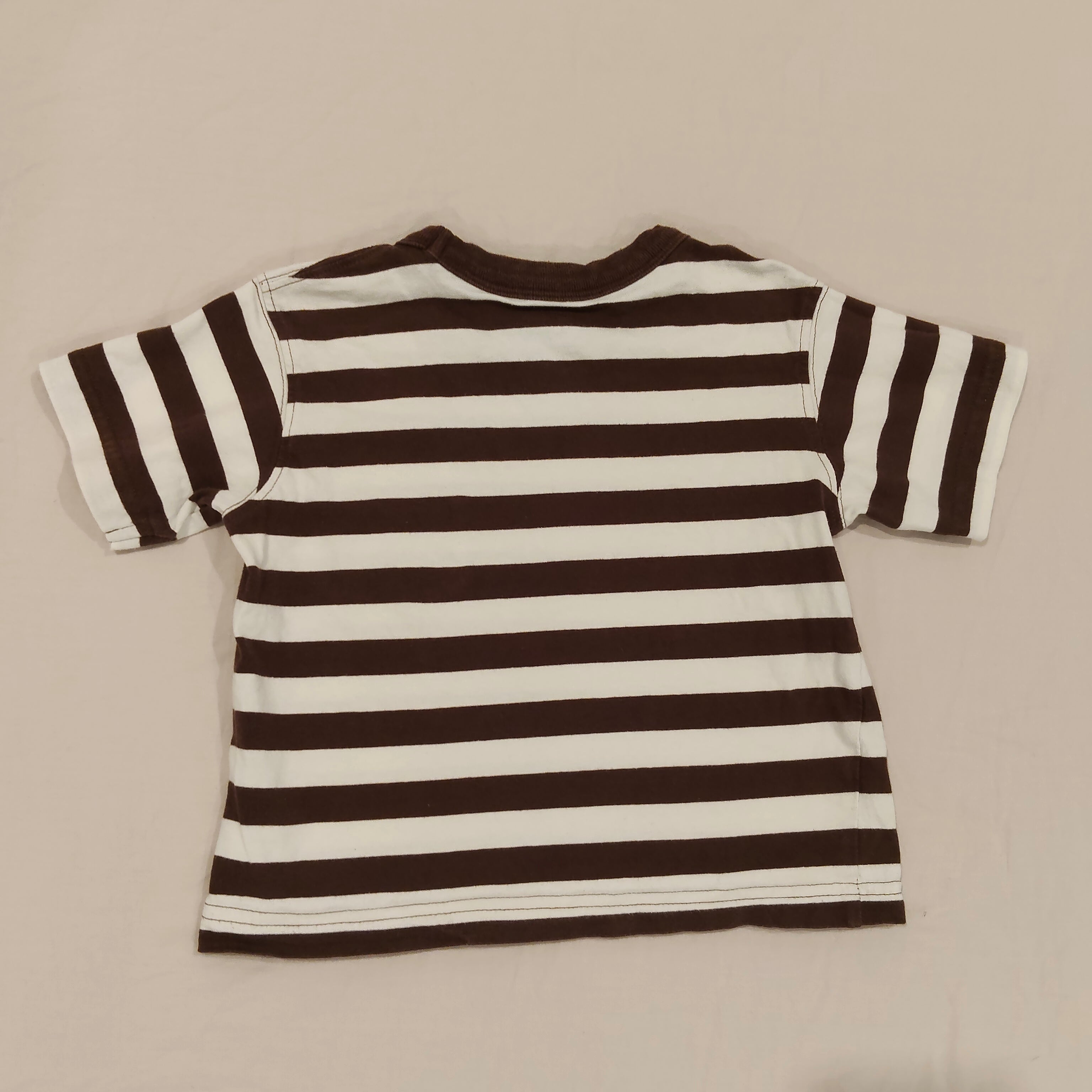 COTTON ON KIDS tee size 3yrs boys Brown Stripes