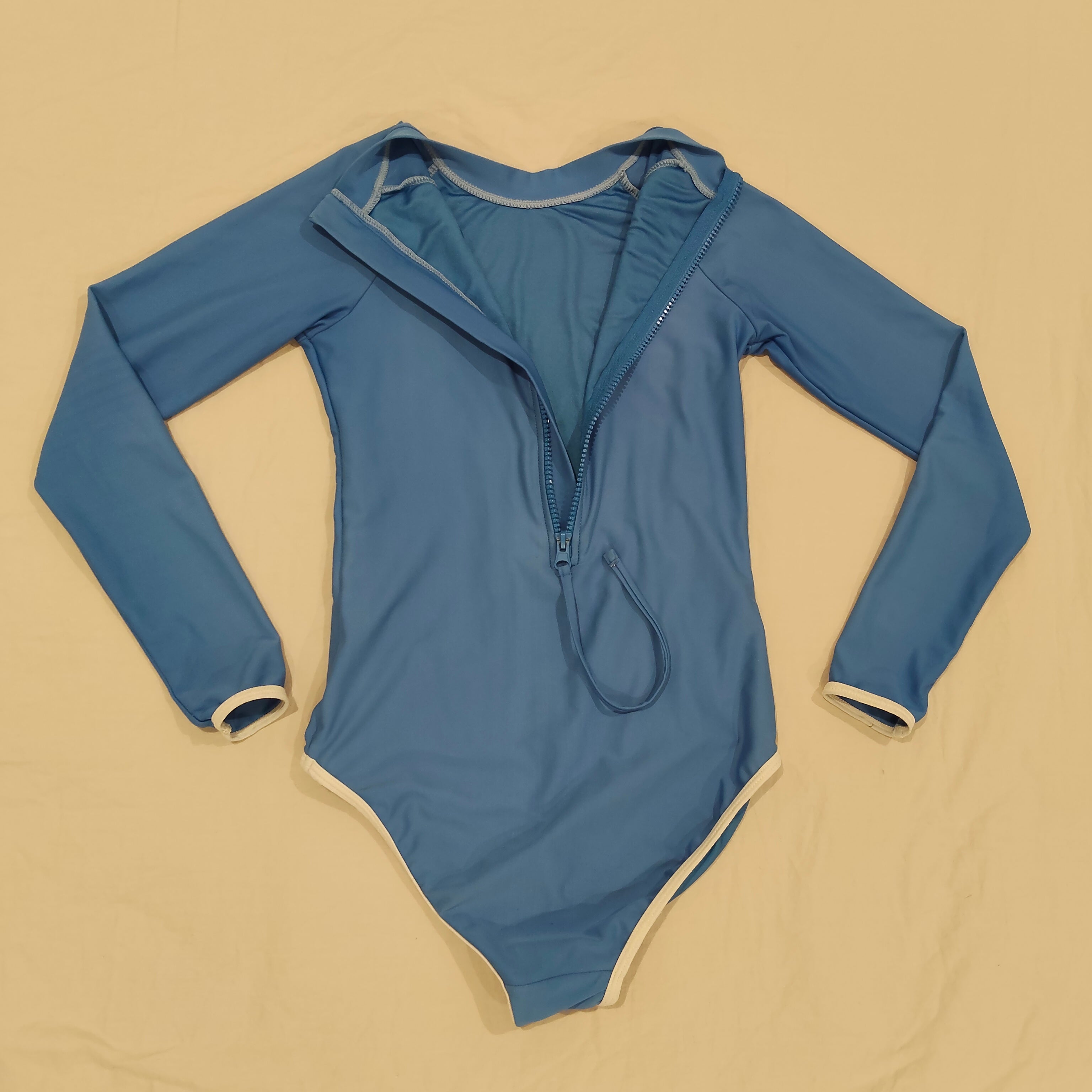 SEAFOLLY Australia Swimwear Size 12yrs Girls Blue Long Sleeve