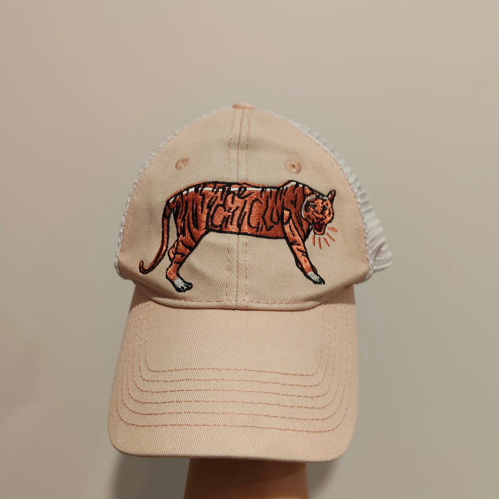 THE GIRL CLUB Tiger Mesh Trucker Cap Size 5yrs - teen