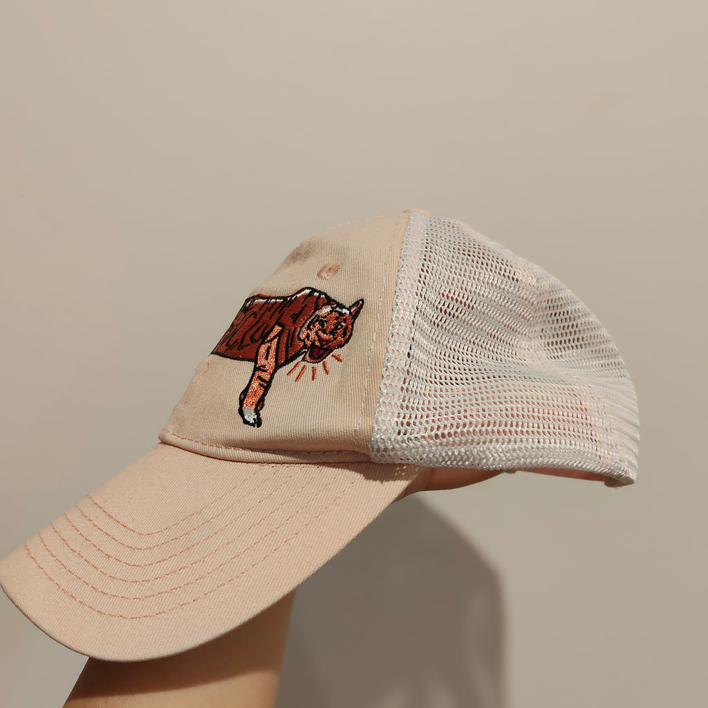 THE GIRL CLUB Tiger Mesh Trucker Cap Size 5yrs - teen