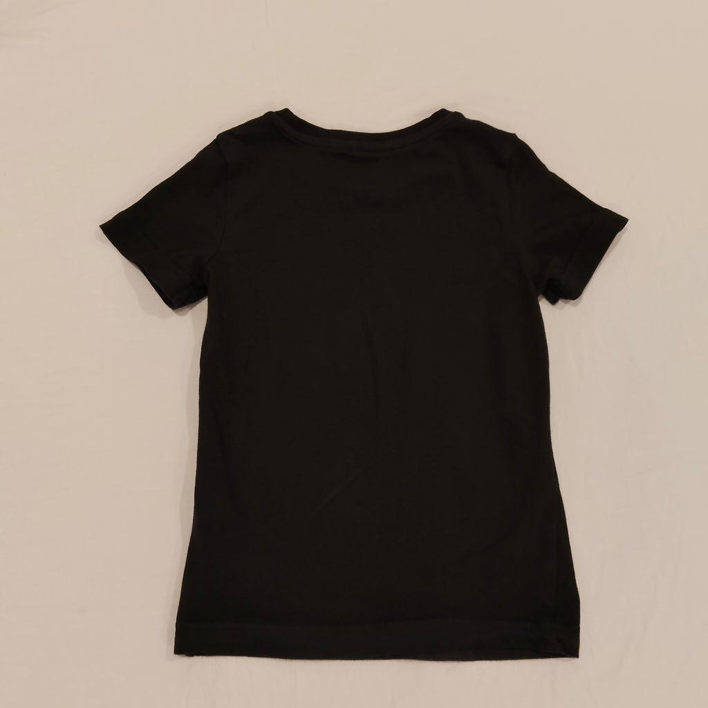 PUMA Tee size 5-6yrs Black Short Sleeve Boys