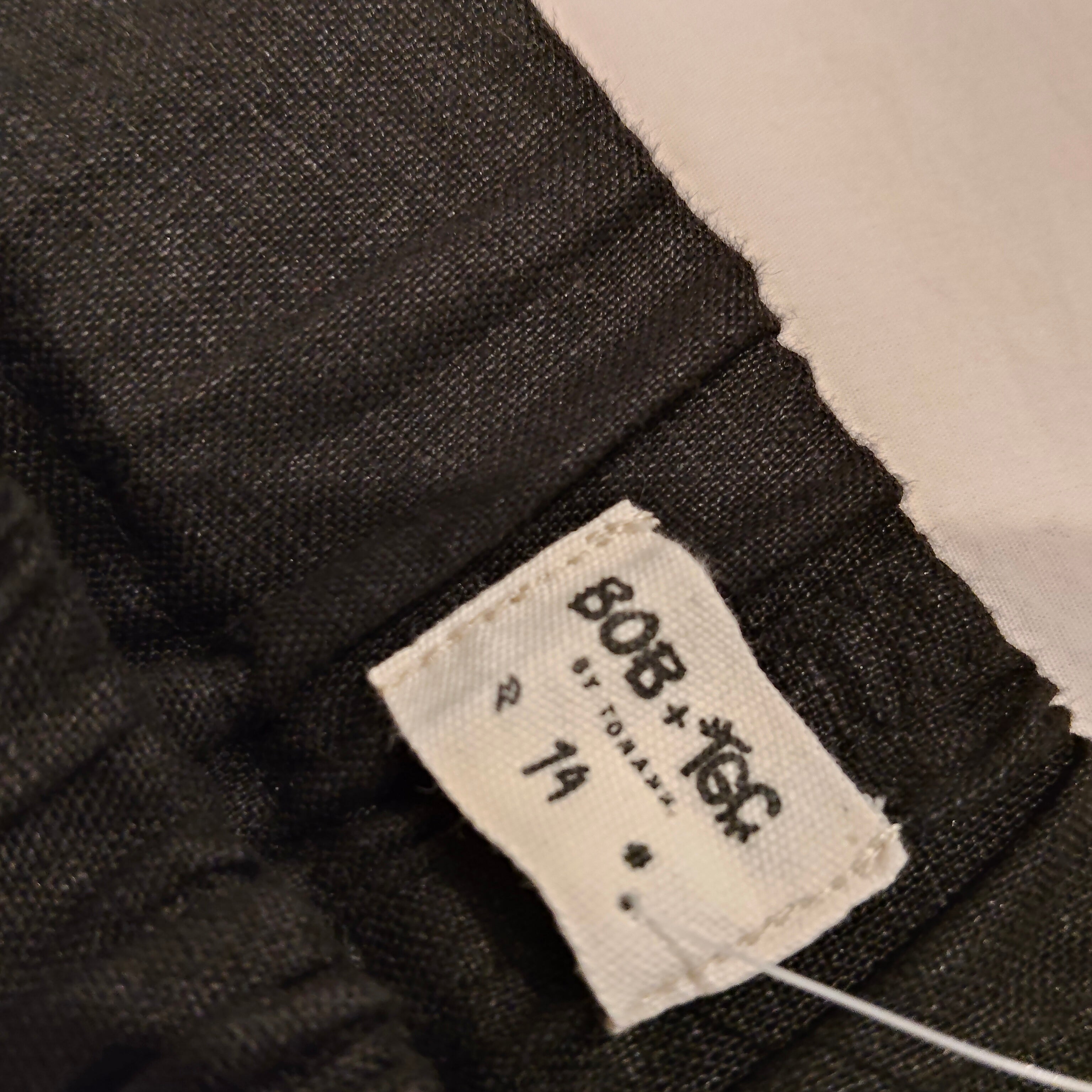 BAND OF BOYS + THE GIRL CLUB Linen Cargo Pants size 14 Girls Black