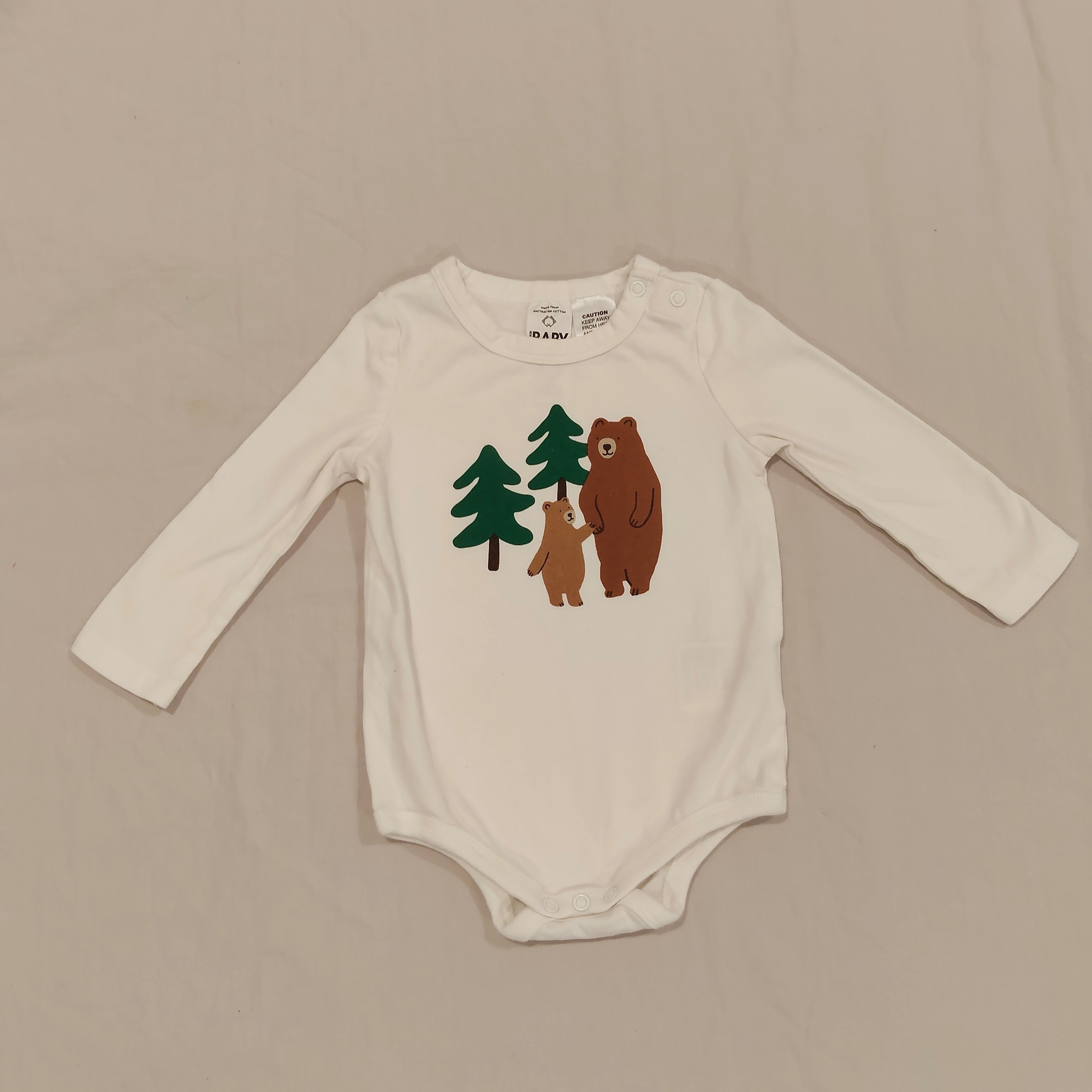 COTTON ON BABY bodysuit size 6-12m babies