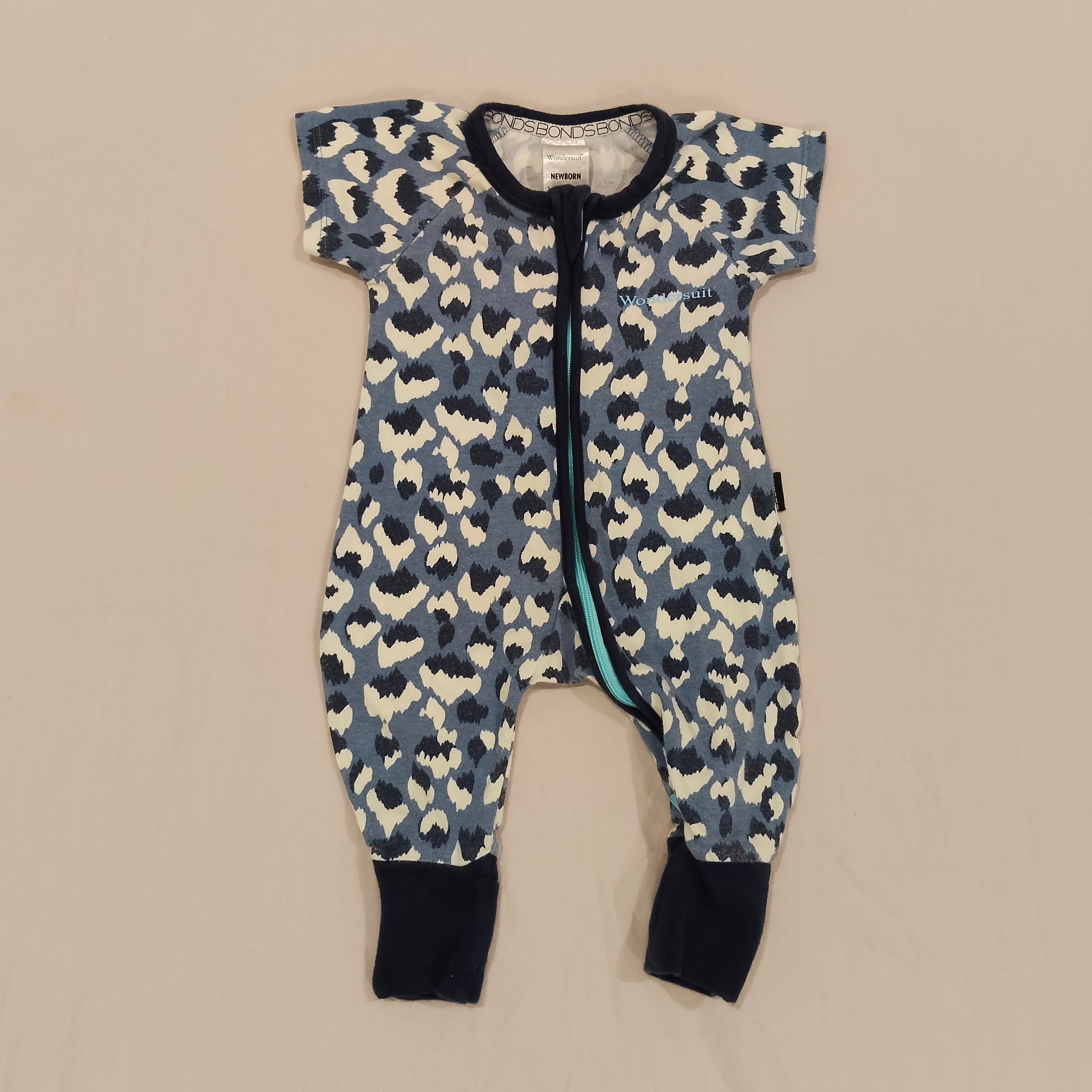 BONDS Zippy Wondersuit size Newborn Baby Short Sleeve