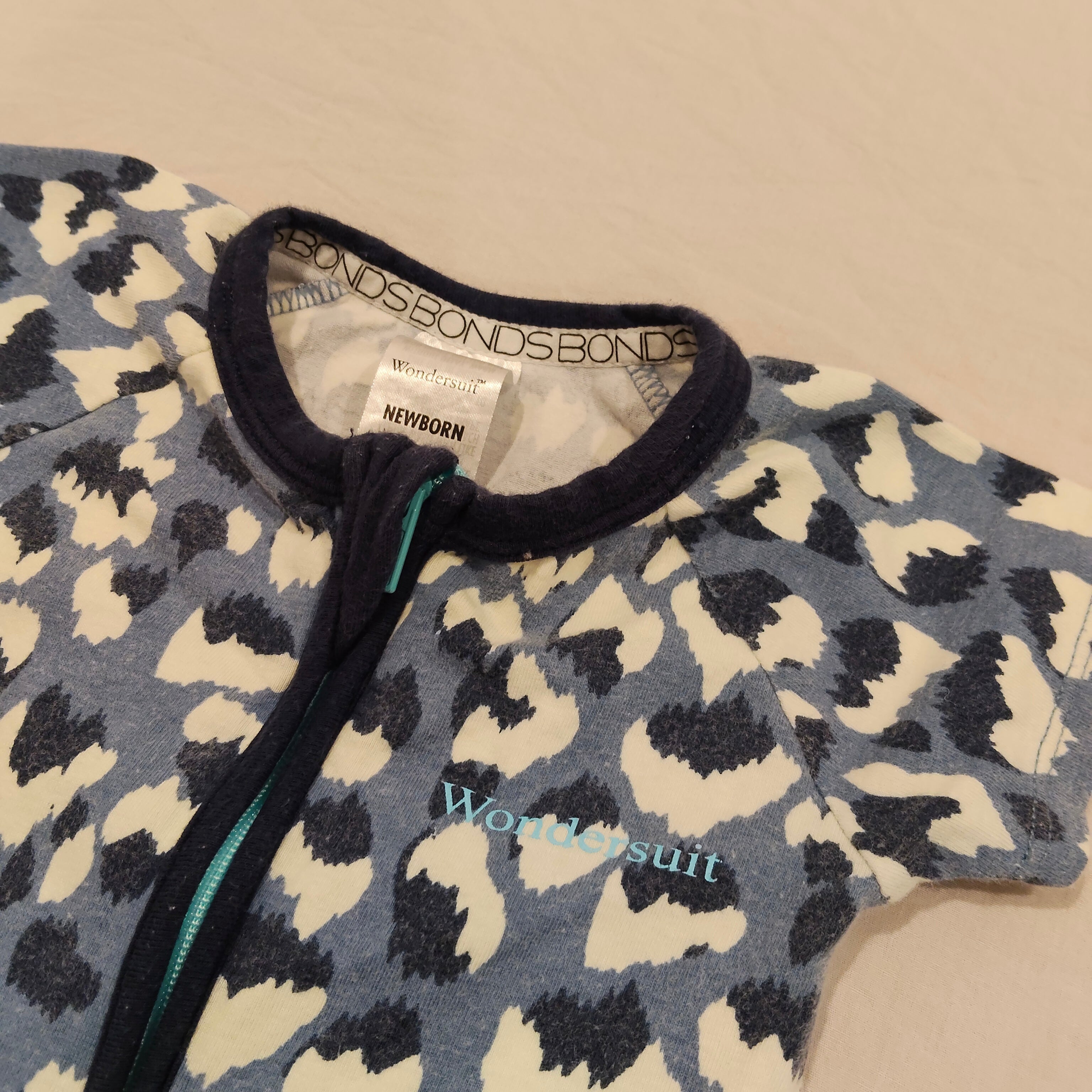 BONDS Zippy Wondersuit size Newborn Baby Short Sleeve