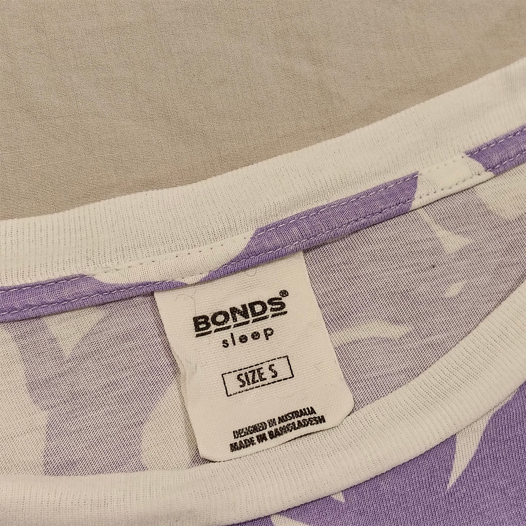 BONDS sleep top size S-M Womens long sleeve