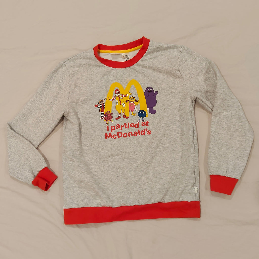 PETER ALEXANDER pyjama set size 14yrs unisex McDonald