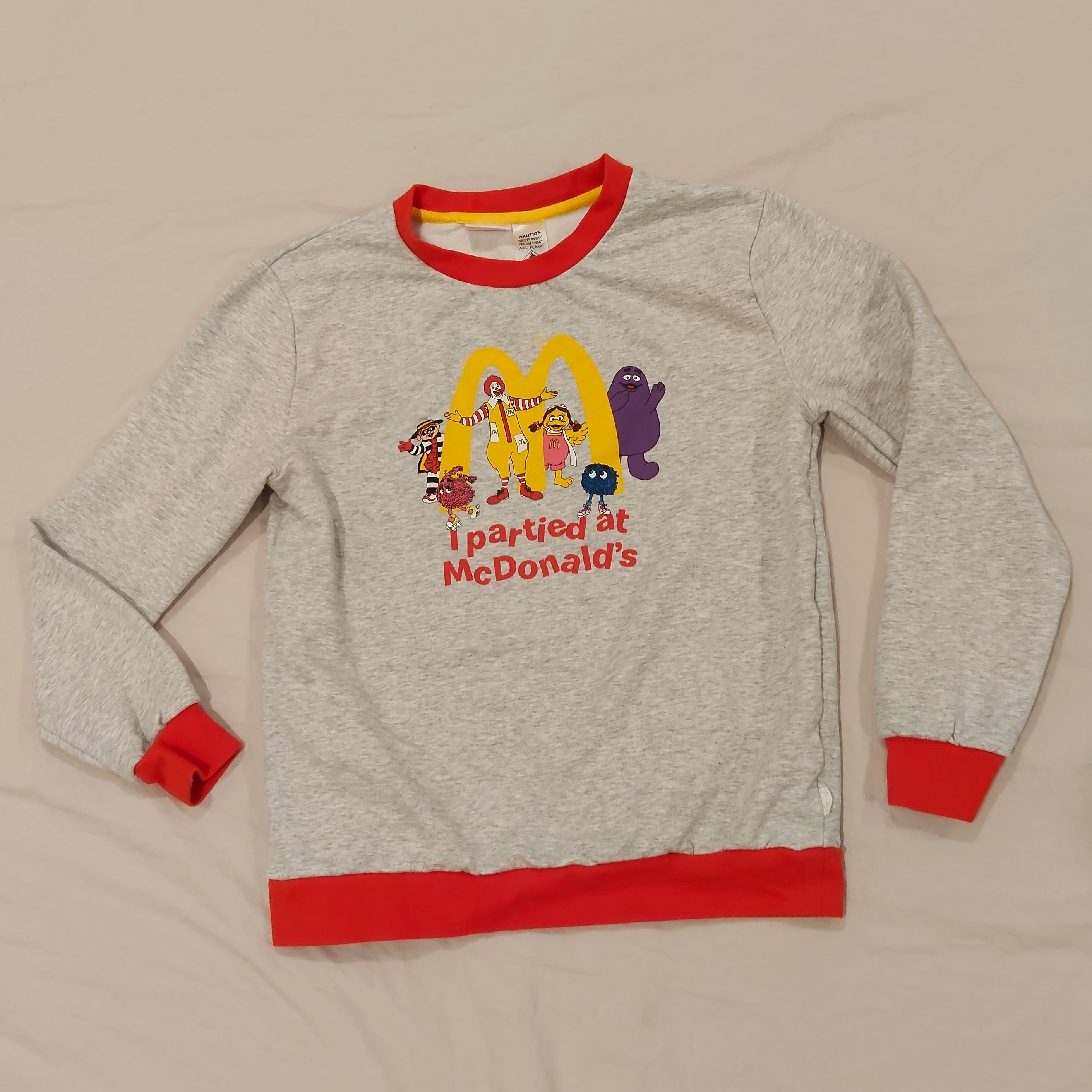 PETER ALEXANDER pyjama set size 14yrs unisex McDonald