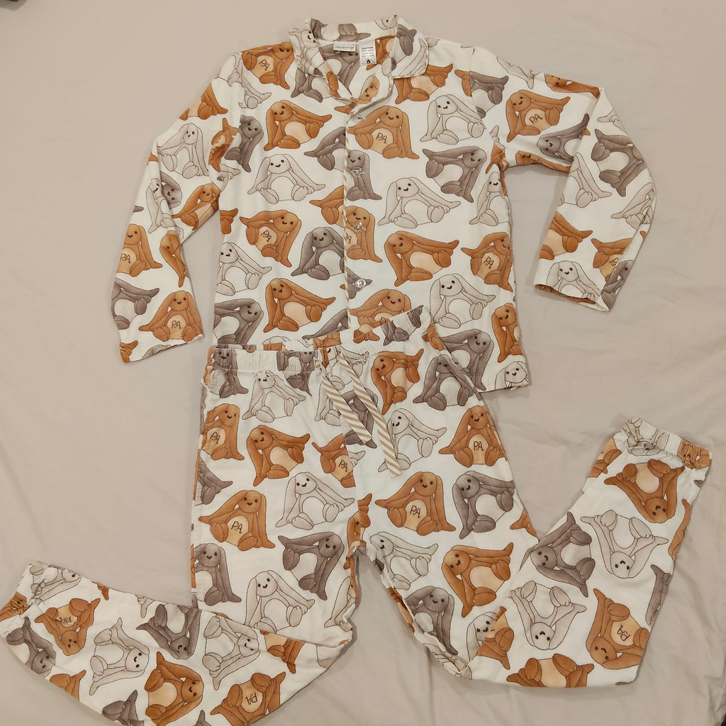 PETER ALEXANDER Flannel Pyjamas Set size 14yrs unisex PA Puppy