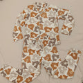 PETER ALEXANDER Flannel Pyjamas Set size 14yrs unisex PA Puppy