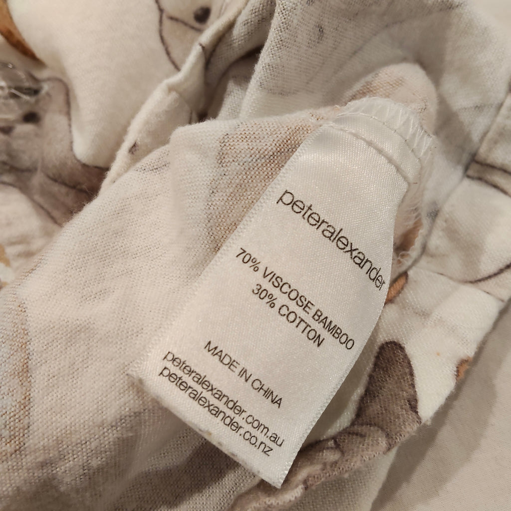 PETER ALEXANDER Flannel Pyjamas Set size 14yrs unisex PA Puppy