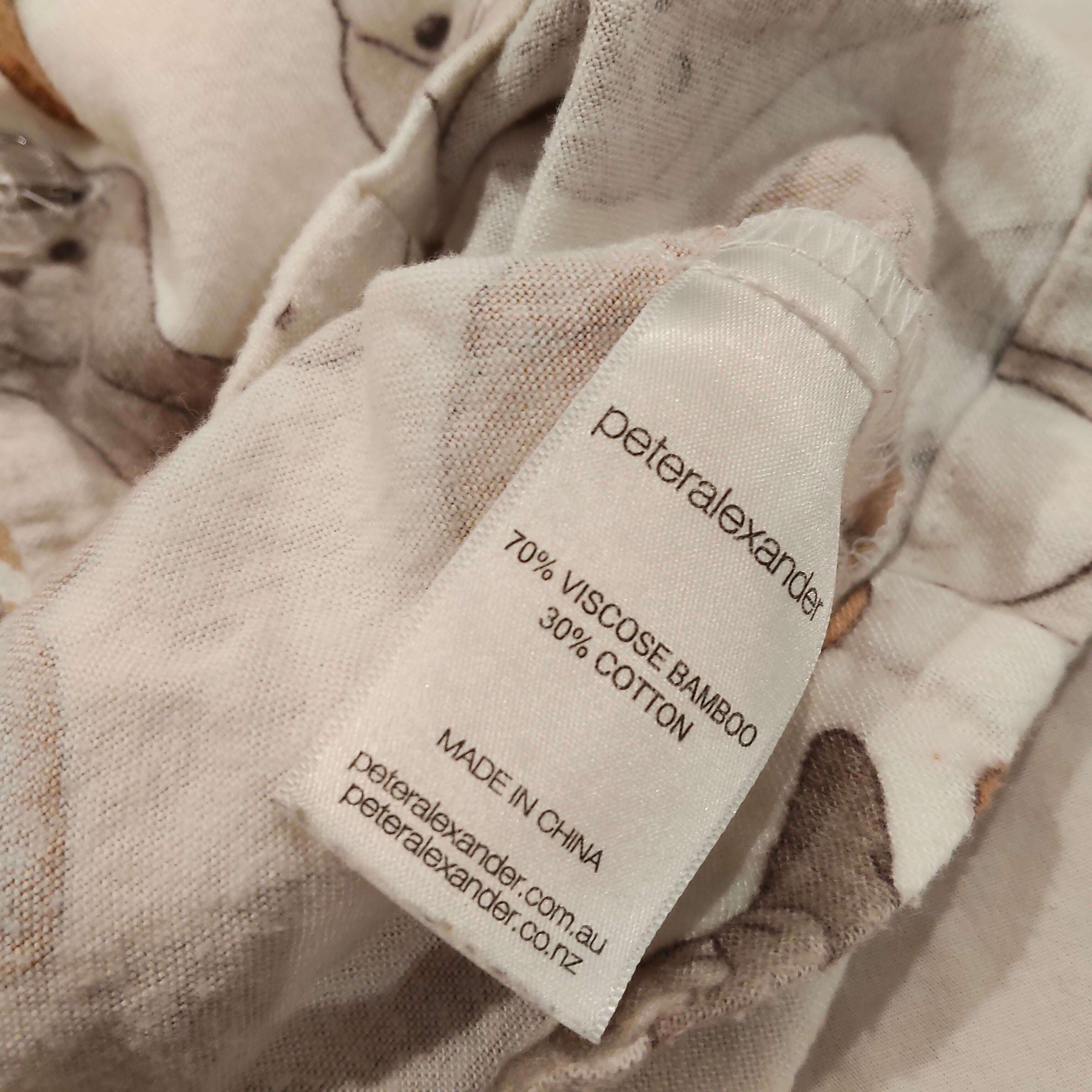 PETER ALEXANDER Flannel Pyjamas Set size 14yrs unisex PA Puppy