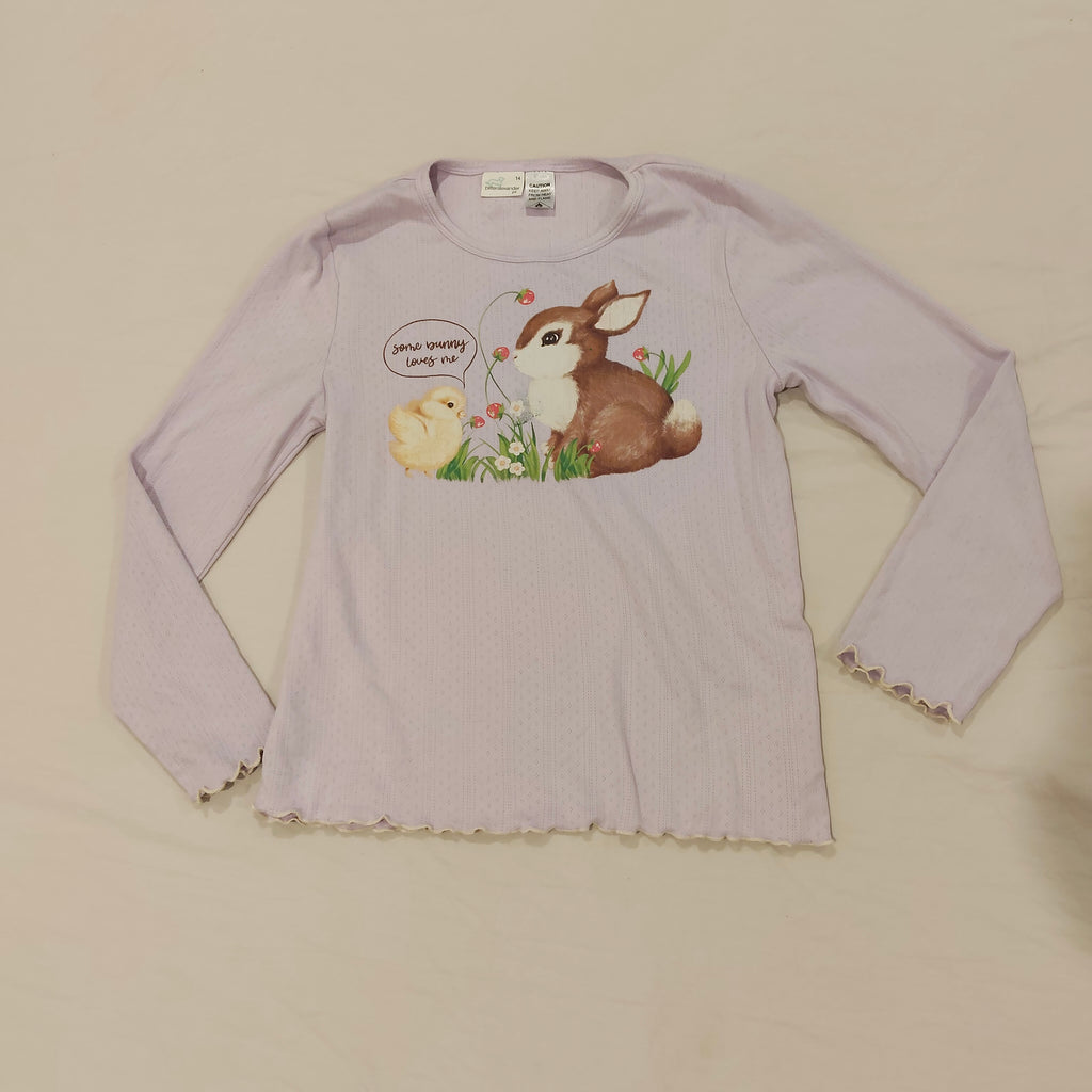 PETER ALEXANDER Pyjama Set size 14yrs Girls 'Some Bunny Loves Me'