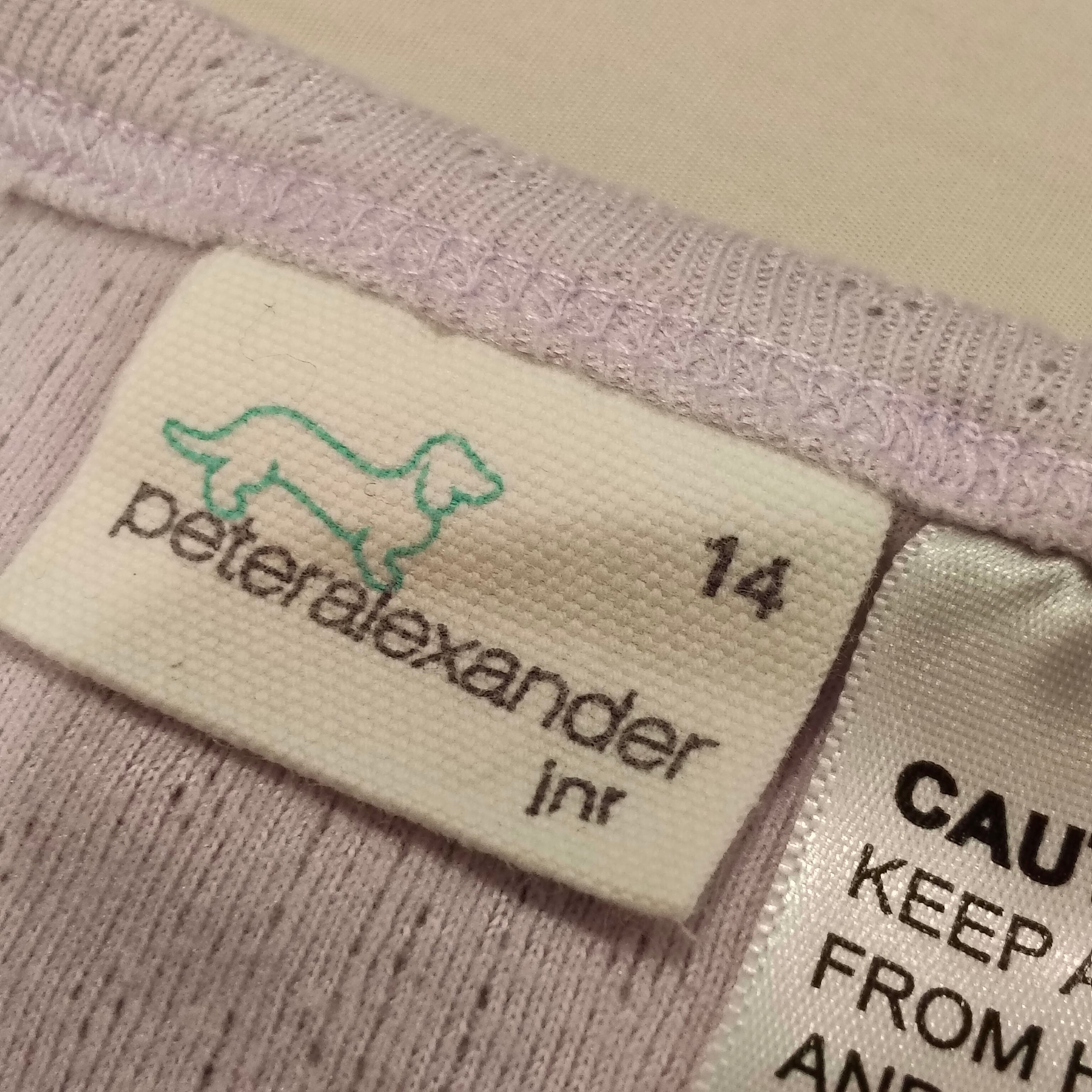 PETER ALEXANDER Pyjama Set size 14yrs Girls 'Some Bunny Loves Me'