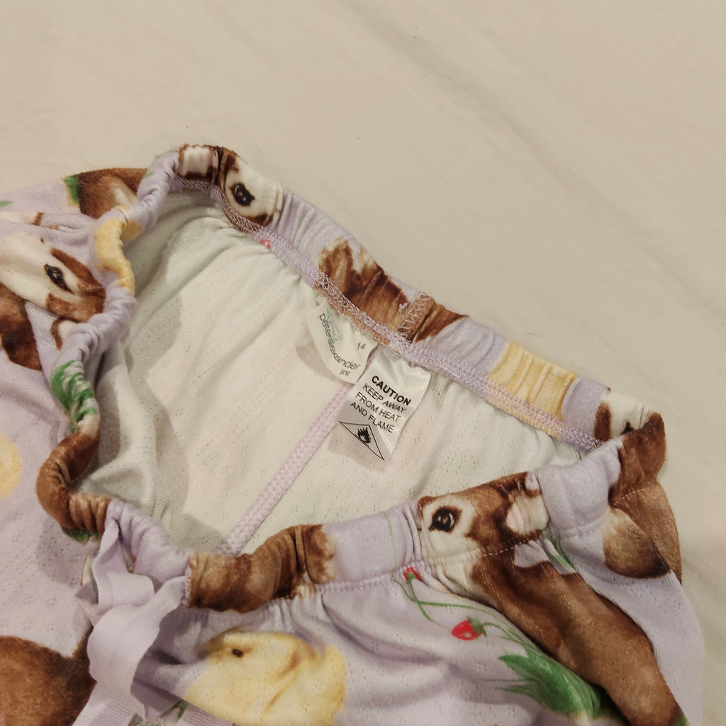 PETER ALEXANDER Pyjama Set size 14yrs Girls 'Some Bunny Loves Me'