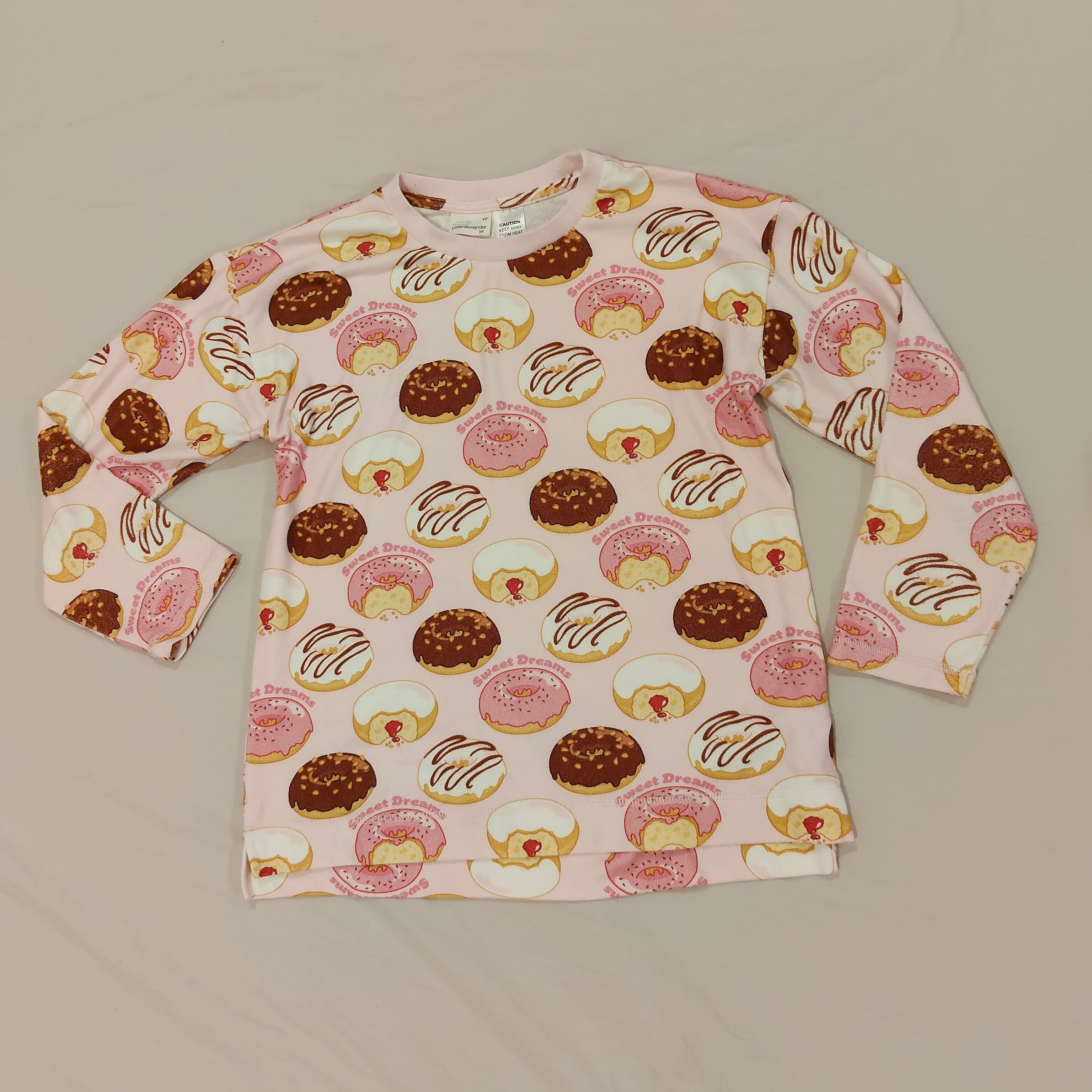 PETER ALEXANDER Pyjamas Set size 12yrs Girls Sweet Dreams Donuts
