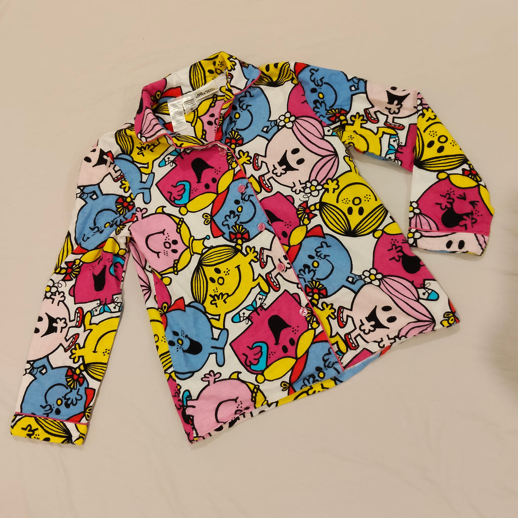 Mr. Men Little Miss Flannelette Pyjama set size 11-12yrs Girls