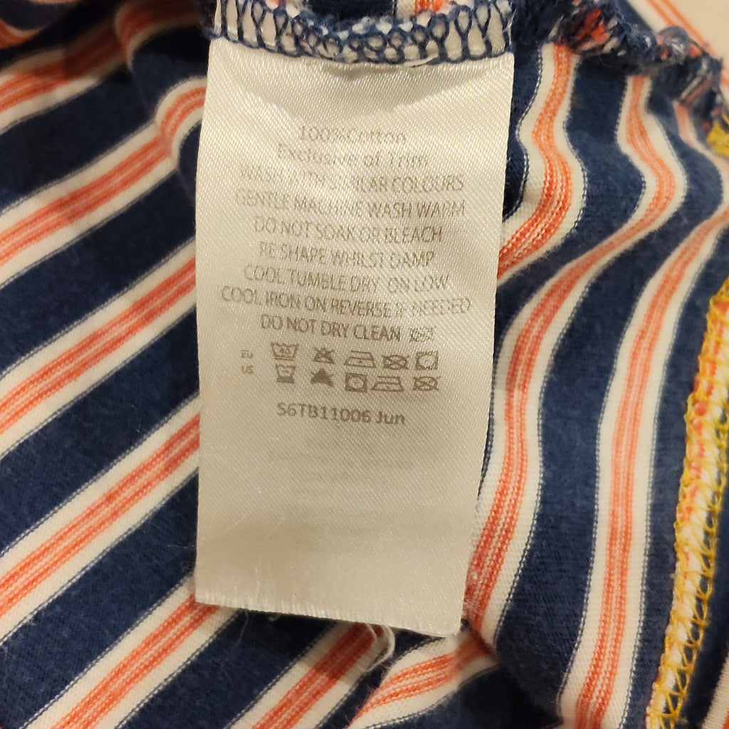 PUMPKIN PATCH tee size 12-18m baby boys short sleeve stripes