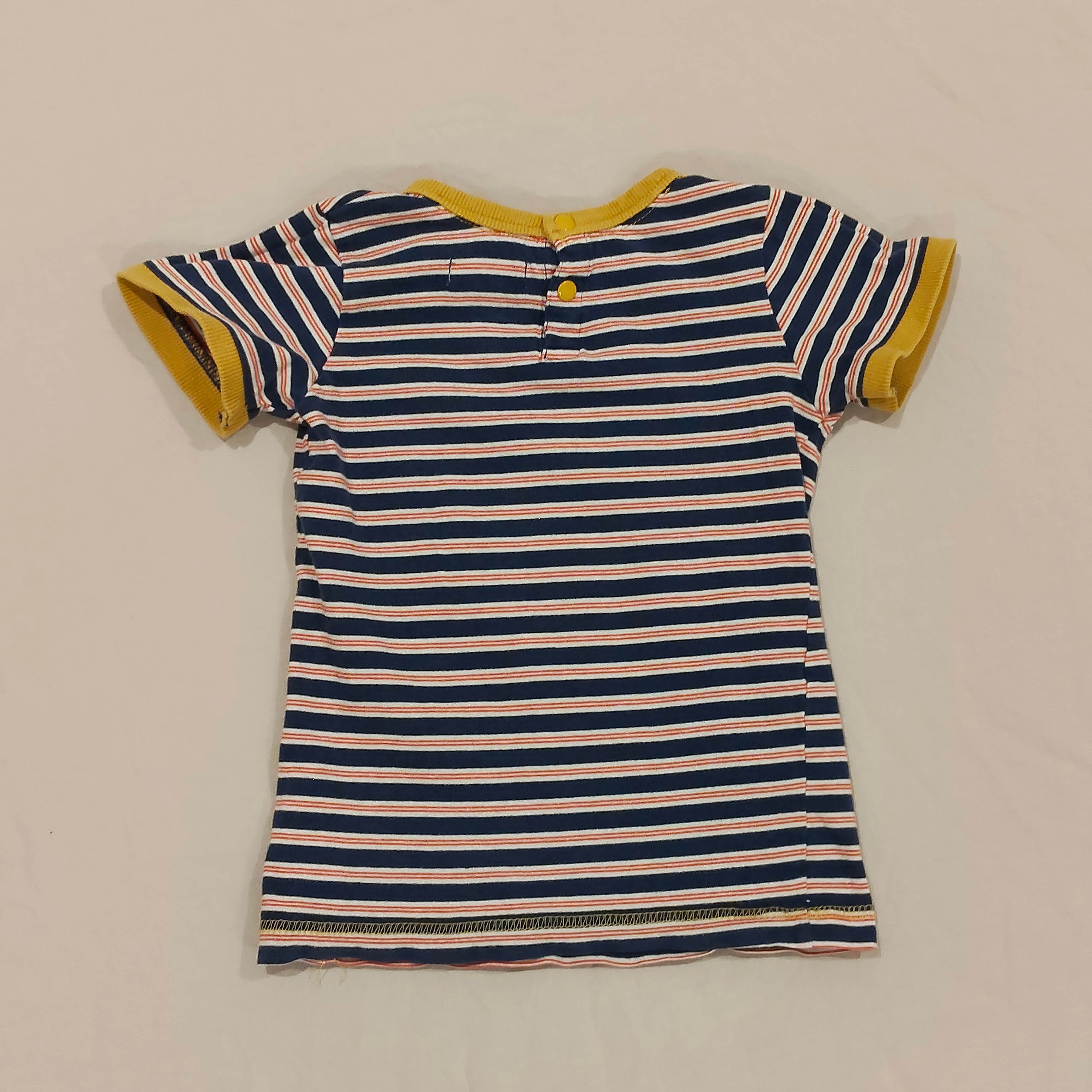 PUMPKIN PATCH tee size 12-18m baby boys short sleeve stripes
