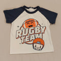 PRIMIGI tee size 12m baby boys Rugby Team