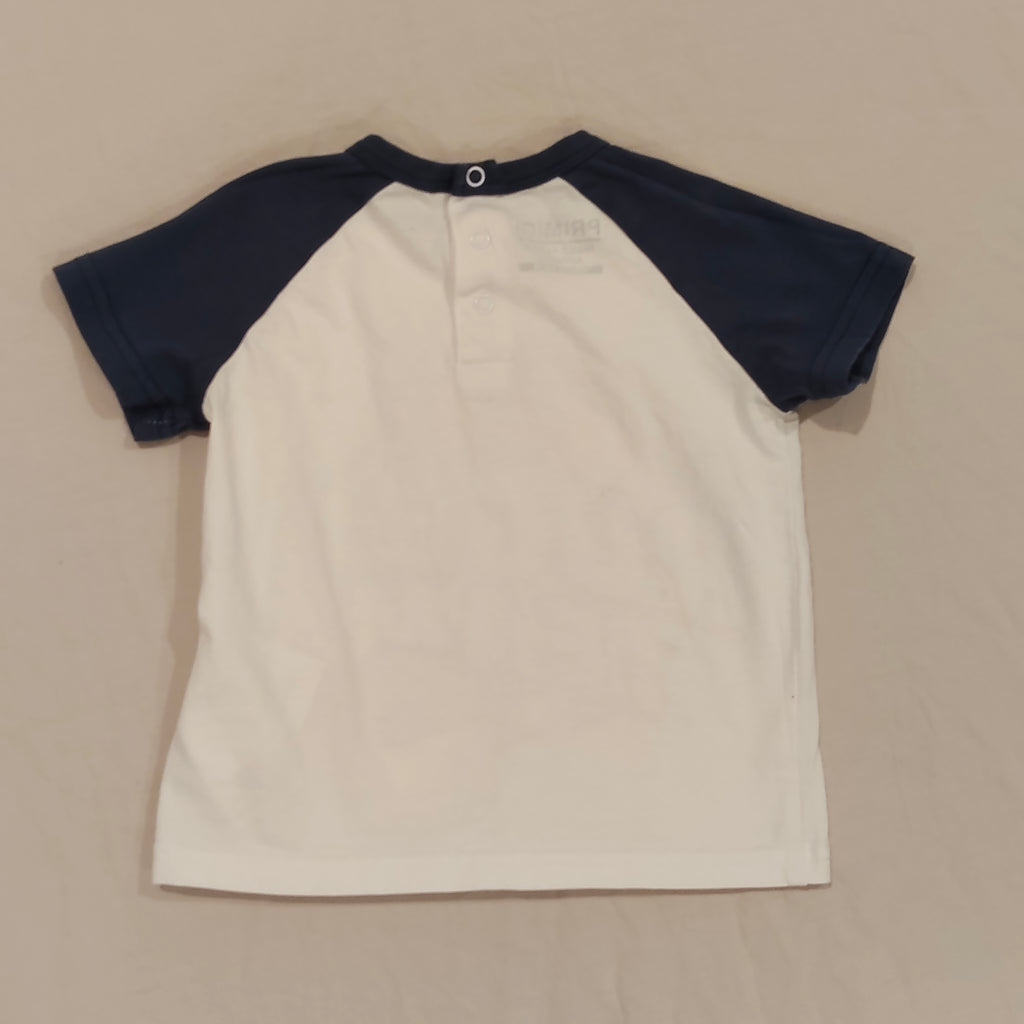PRIMIGI tee size 12m baby boys Rugby Team