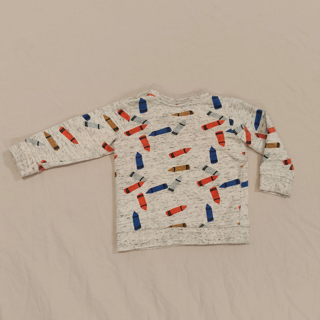 SEED jumper size 12-18m baby Crayon