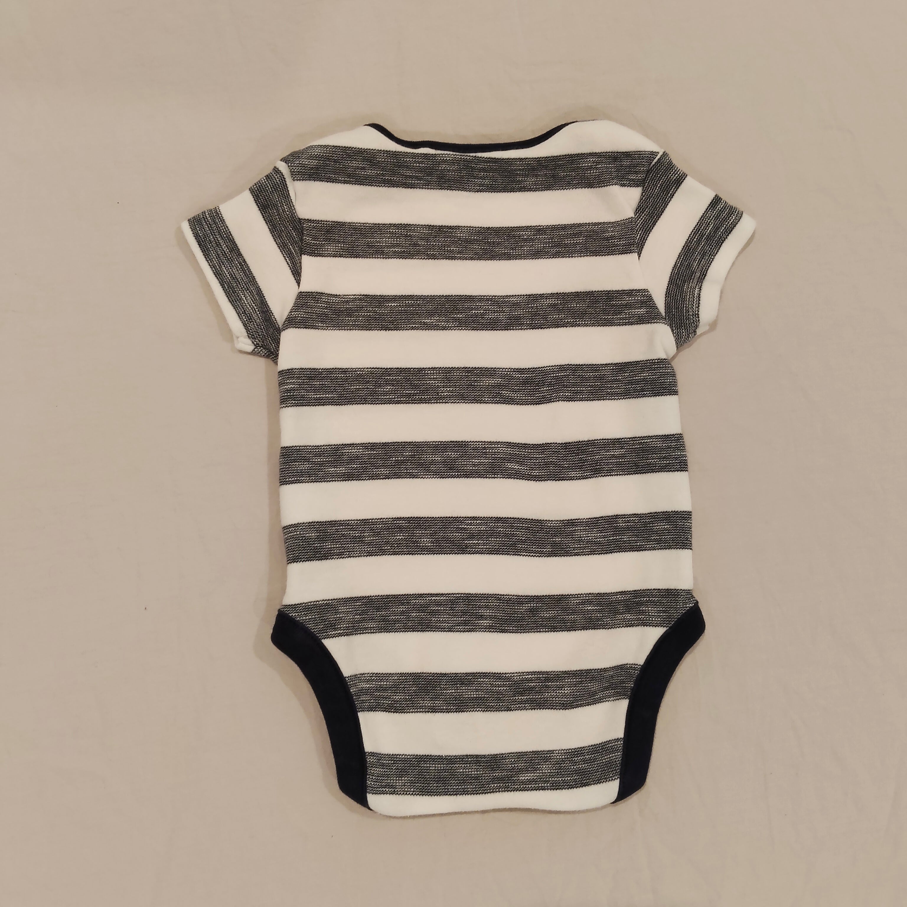 NEXT bodysuit size 0-3m baby short sleeve stripes