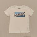 HURLEY tee size 4-5yrs boys short sleeve short sleeve white