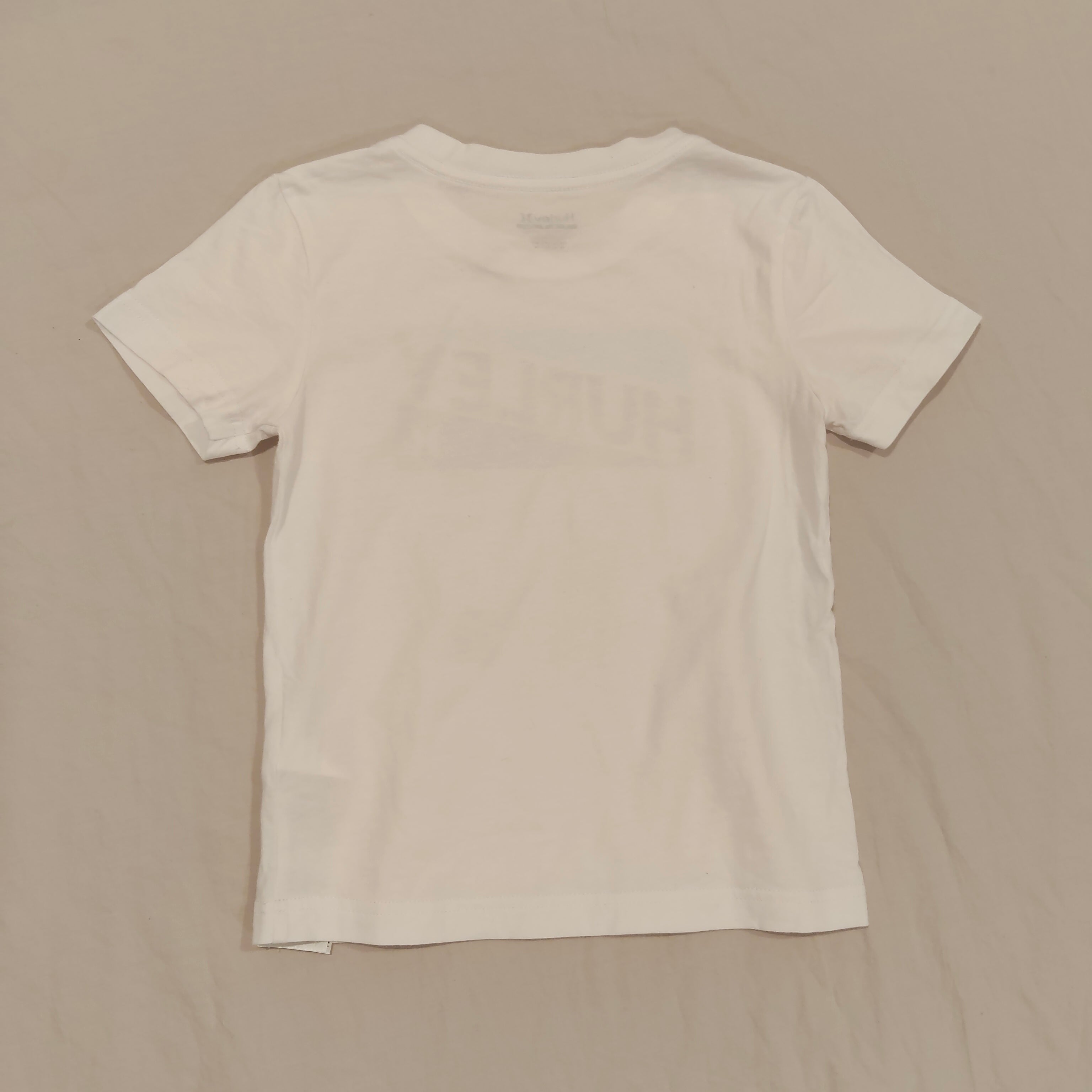HURLEY tee size 4-5yrs boys short sleeve short sleeve white