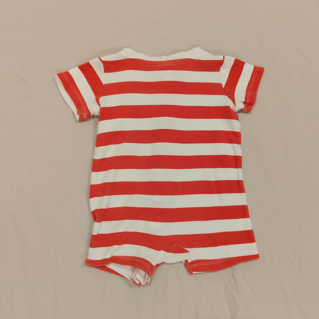 Dr. Seuss Grinch Romper size 12-18m babies short sleeves