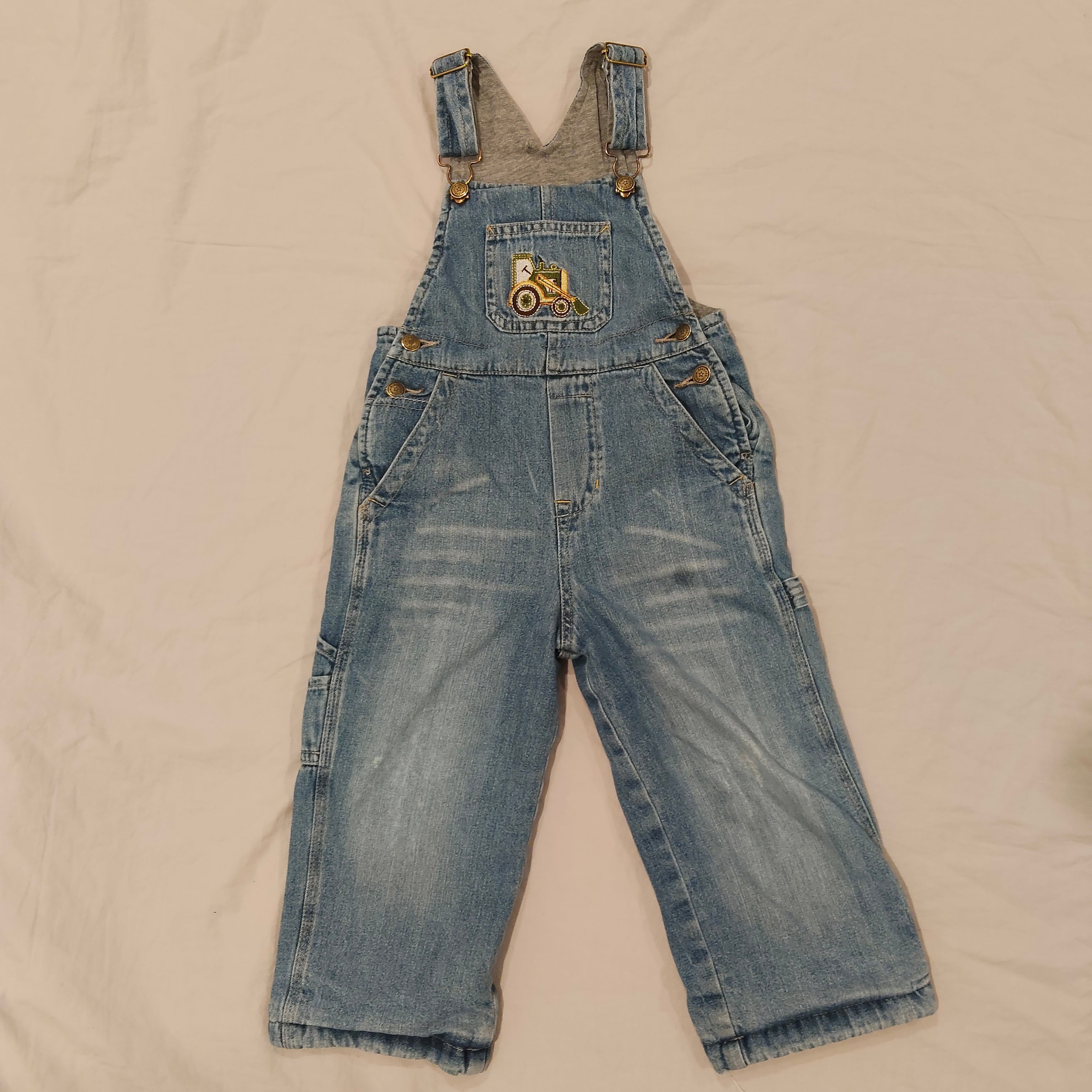 JKKIDS denim overalls size 3yrs boys