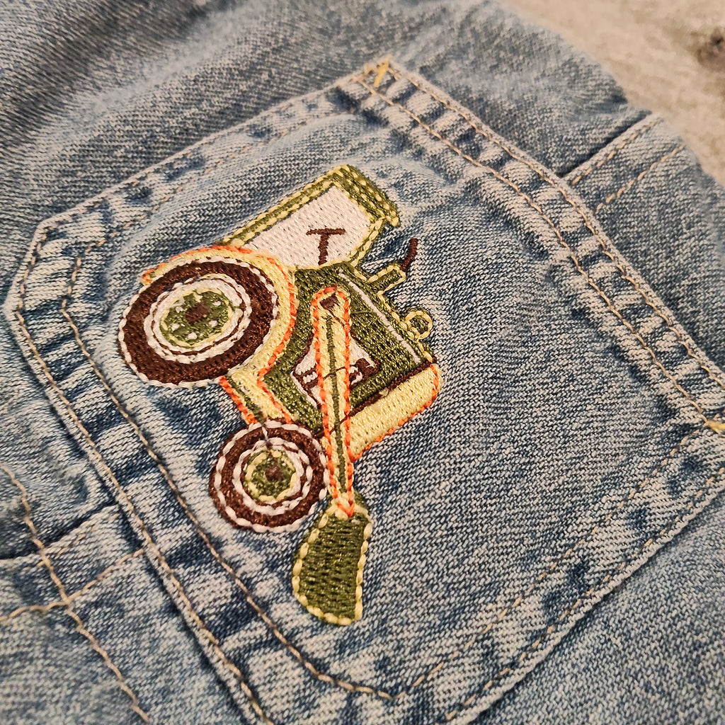 JKKIDS denim overalls size 3yrs boys