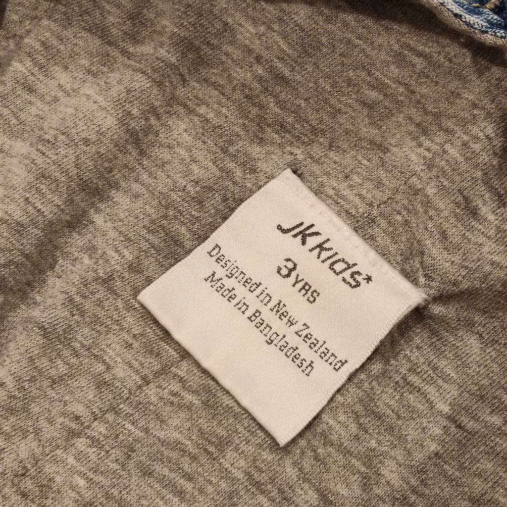 JKKIDS denim overalls size 3yrs boys