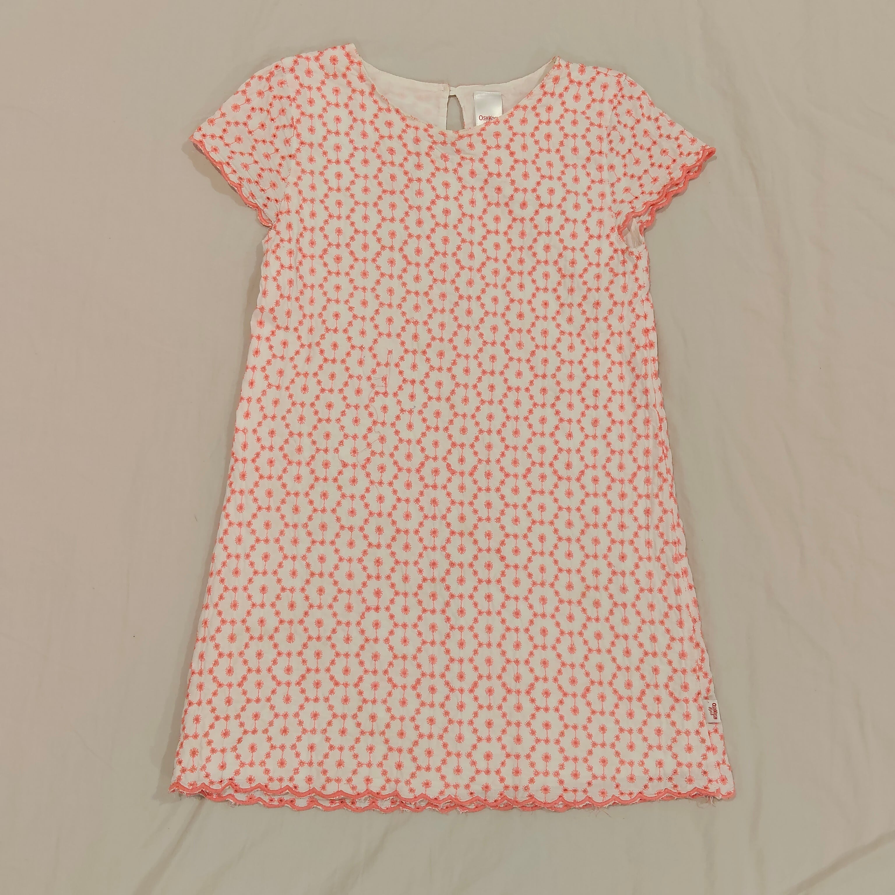 OSHKOSH B'GOSH Dress size 7-8y Girls short sleeve
