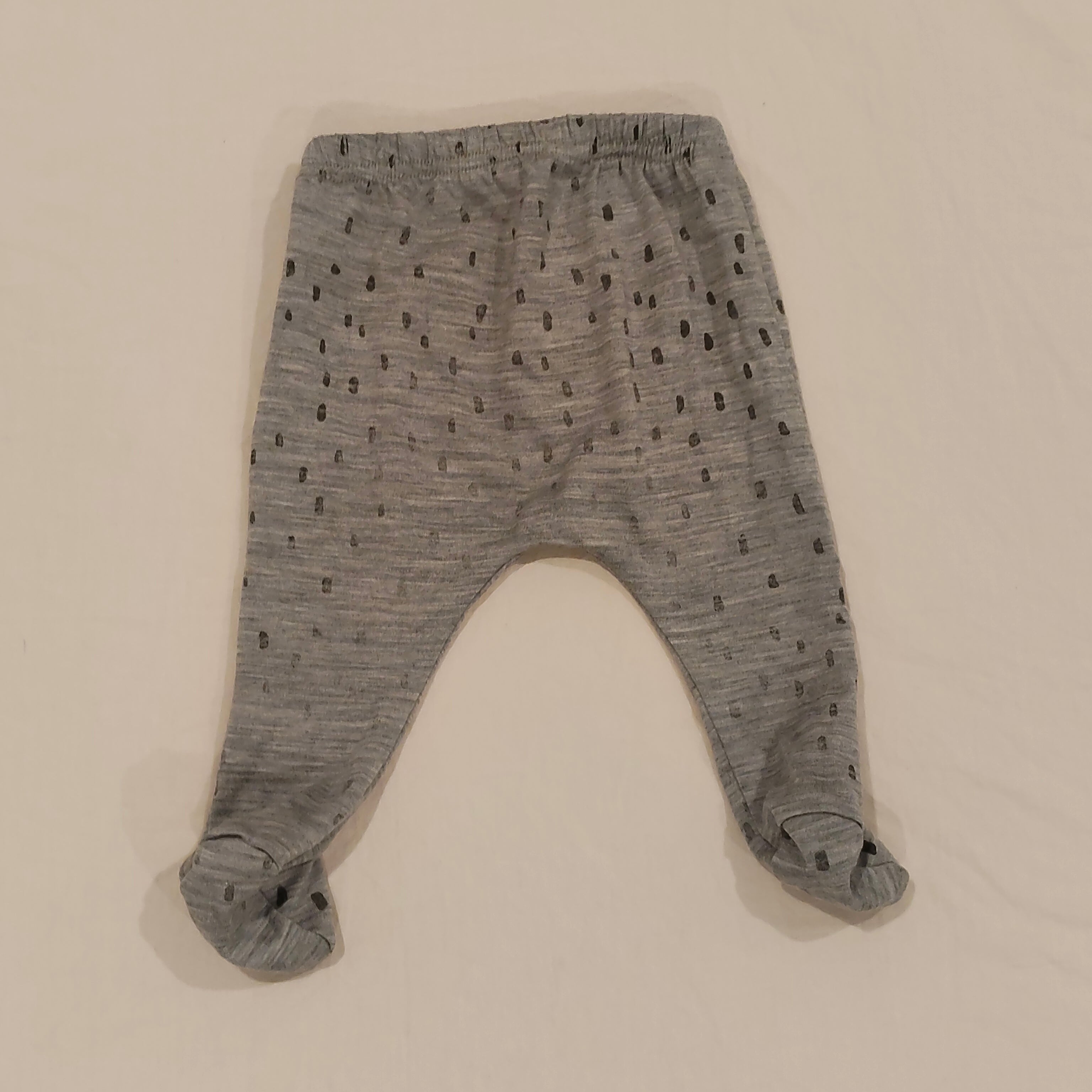 MOKOPUNA 100% Merino foot pants size 0-3M baby
