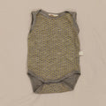 MOPOKUNA 100% Merino Singlet Shortsuit size 3-6M baby