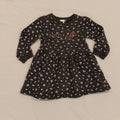 MAC + ELLIE Dress size 6 Girls pink embroidered Logo