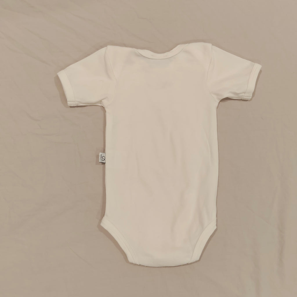 DIMPLES by Jane Anne bodysuit short sleevee rosebud embroidery Size 3M Baby Made in NZ